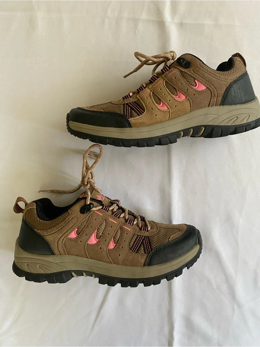 Denali Brown and Pink Women's Trail Sneakers | Women’s Size 7.5